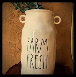 Rae Dunn FARM FRESH Milk Churn/Vase